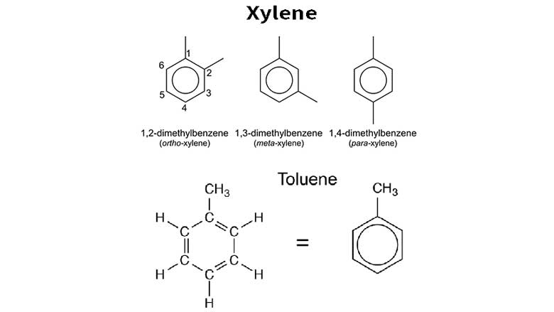 The Different Function OF Toluene And Xylene